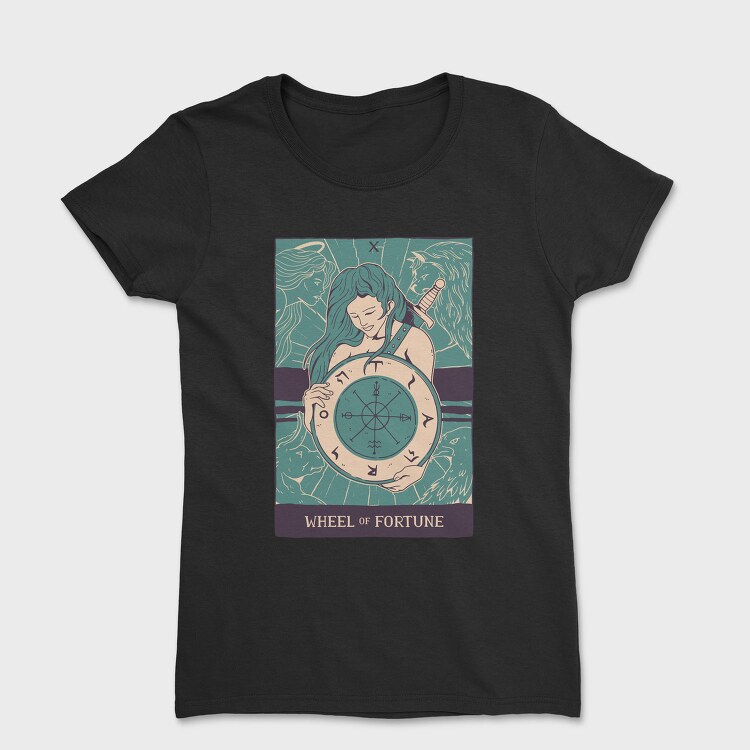 Wheel Of Fortune Tarot, Tricou Femei