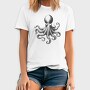 octopus draw, Tricou Barbati (Unisex)