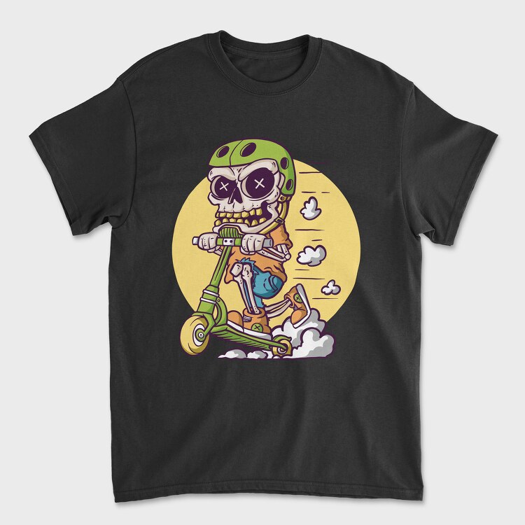 Scooter Bones, Tricou Barbati (Unisex)