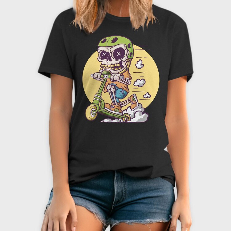 Scooter Bones, Tricou Barbati (Unisex)