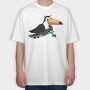 Toucan Paradise, Tricou Oversize Barbati (Unisex)
