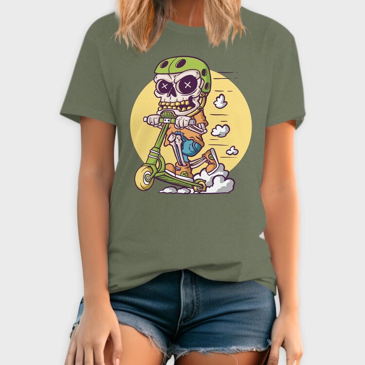 Scooter Bones, Tricou Barbati (Unisex)