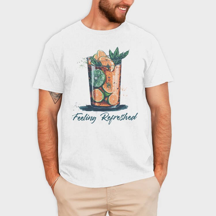 Feeling Refreshed Mojito, Tricou Barbati (Unisex)