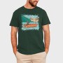 Fisherman Boat, Tricou Barbati (Unisex)