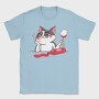 Wine Cat Drunk, Tricou Barbati (Unisex)