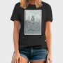 Skeleton Deadlifting Tarot Card, Tricou Barbati (Unisex)