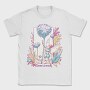 Winged Fairy With Flowers Fairy Core, Tricou Barbati (Unisex)