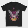 Winged Guitar Rock, Tricou Barbati (Unisex)