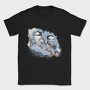 Winter Chickadee Birds, Tricou Barbati (Unisex)