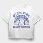 Winter Introverting, Tricou Oversize Barbati (Unisex)