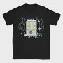 Winter Window Cat, Tricou Barbati (Unisex)
