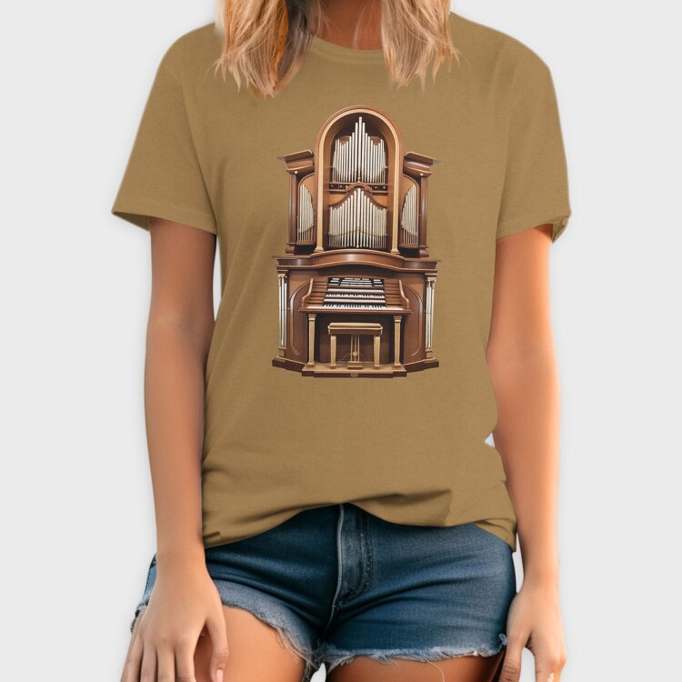 Church organ, Tricou Barbati (Unisex)