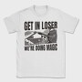 Wizard In A Car Parody Get In Loser, Tricou Barbati (Unisex)