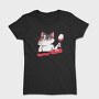 Wine Cat Drunk, Tricou Femei