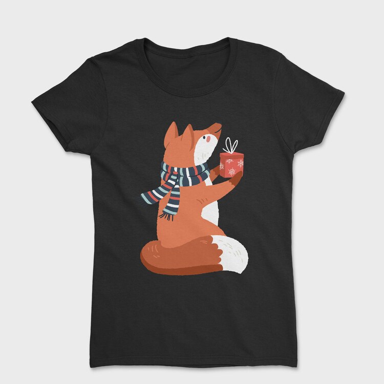 Winter Fox Mug, Tricou Femei