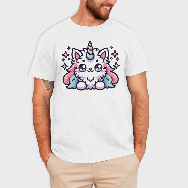 Unicorn Cute, Tricou Barbati (Unisex)