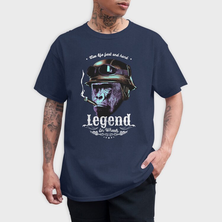 Legend, Tricou Barbati (Unisex)