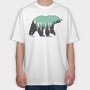 Bear Forest, Tricou Oversize Barbati (Unisex)