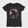 Motorcycle Therapy Helmet Artistic , Tricou Femei