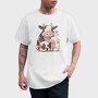 Pig Cow Love, Tricou Barbati (Unisex)