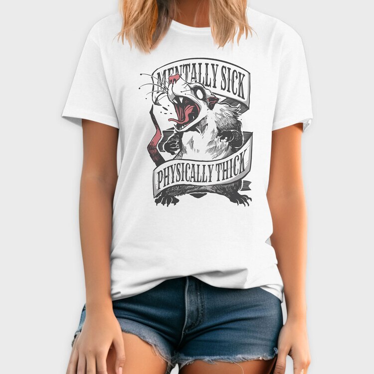 Possum Crazy, Tricou Barbati (Unisex)