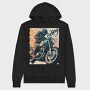 Riding in Style Motorcycle With Rider Artistic , Hanorac Oversize Barbati (Unisex)