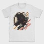 Motorcycle Therapy Helmet Artistic, Tricou Barbati (Unisex)