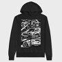 EVO X , Hanorac Oversize Barbati (Unisex)