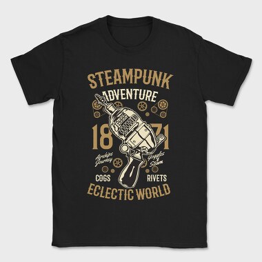 Steampunk Adventure , Tricou Barbati (Unisex)
