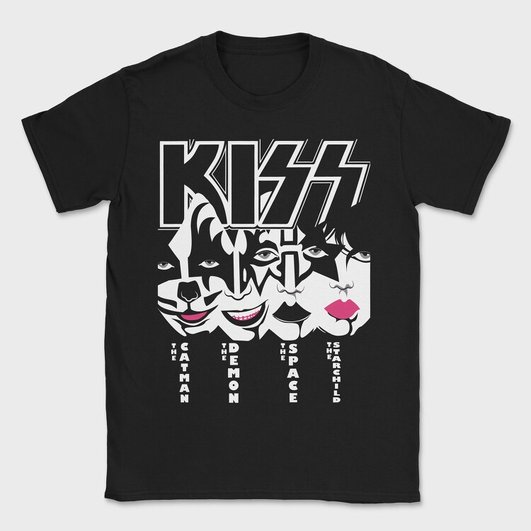 KISS Art2, Tricou Barbati (Unisex)