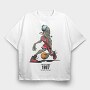 MJ THE FLU GAME, Tricou Oversize Barbati (Unisex)