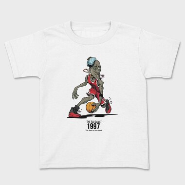 MJ THE FLU GAME, Tricou Copii