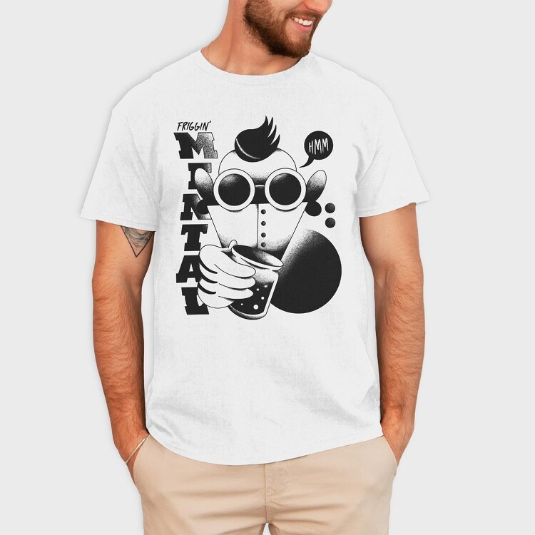 Retro Villains 08, Tricou Barbati (Unisex)