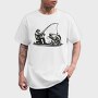 Man Fishing, Tricou Barbati (Unisex)