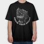 Pitbull Know Your Enemy, Tricou Oversize Barbati (Unisex)