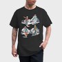 Snowboarder Set, Tricou Barbati (Unisex)