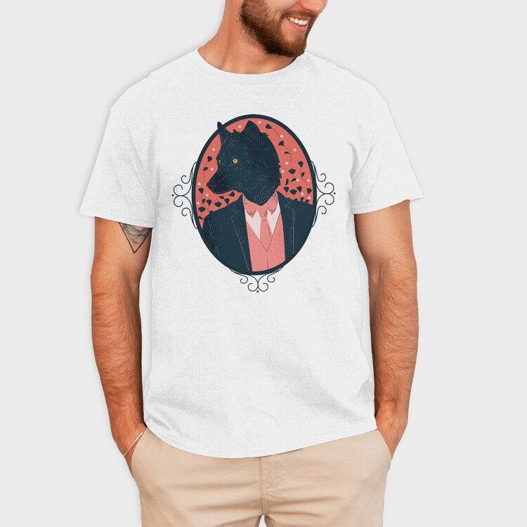 Werewolf Halloween, Tricou Barbati (Unisex)