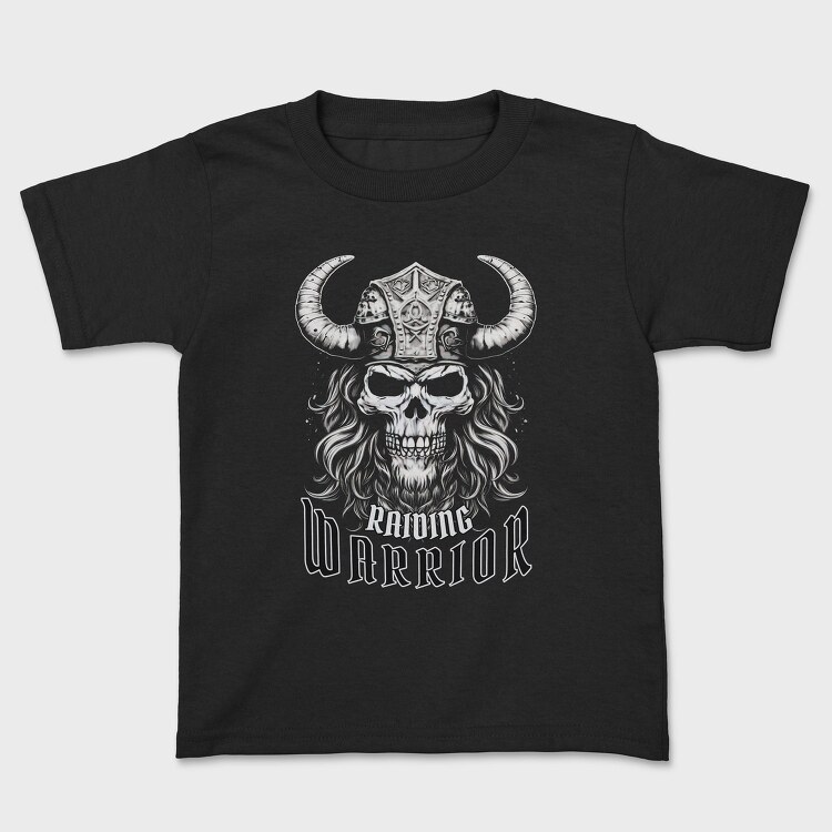 Skull Viking Warrior, Tricou Copii