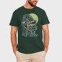 Wolf Moon Cartoon, Tricou Barbati (Unisex)