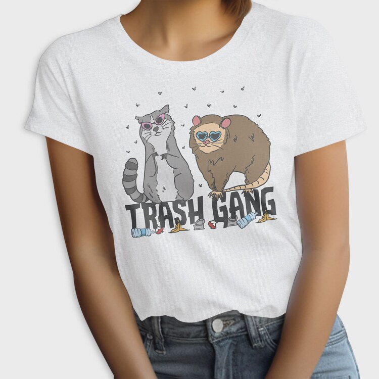 Racoon and Possum Trash Gang, Tricou Femei