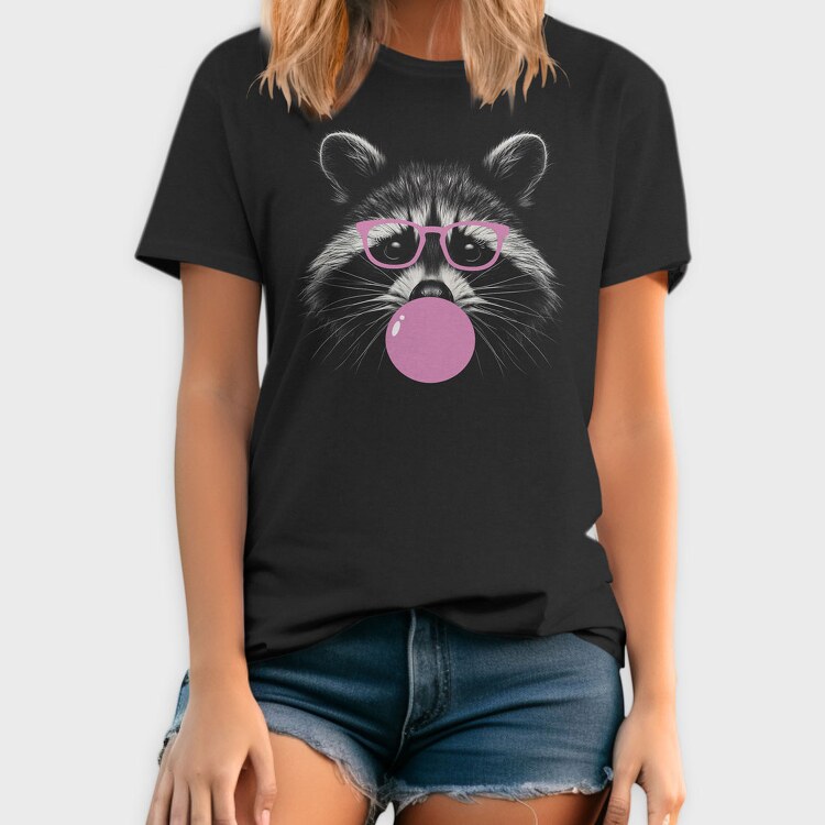 racoon bubblegum, Tricou Barbati (Unisex)