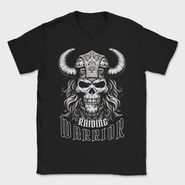 Skull Viking Warrior, Tricou Barbati (Unisex)