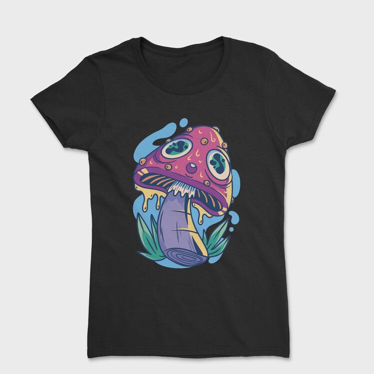 Trippy Mushroom, Tricou Femei