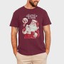 Xmas Cat, Tricou Barbati (Unisex)