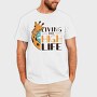 Giraffe High Life, Tricou Barbati (Unisex)