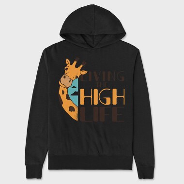 Giraffe High Life, Hanorac Oversize Barbati (Unisex)
