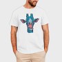 Blue Giraffe, Tricou Barbati (Unisex)