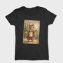 Squirrel in Nature Thumbs Up, Tricou Femei