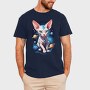 Sphynx Cat Space, Tricou Barbati (Unisex)