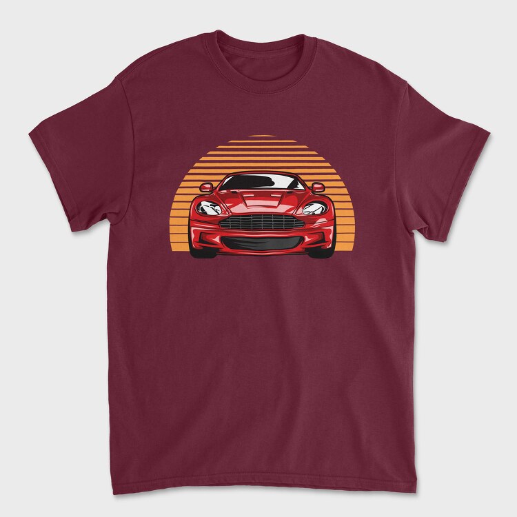 Aston Retro, Tricou Barbati (Unisex)